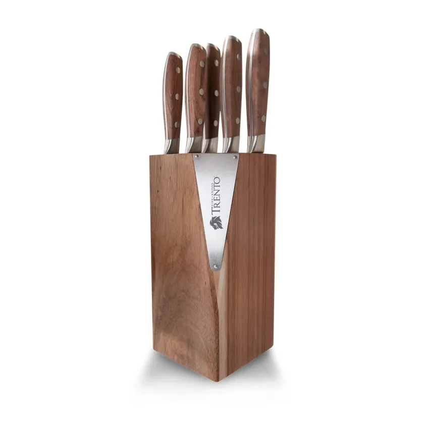 Cepo Madera cuchillos ORIGIN ACACIA 5 piezas
