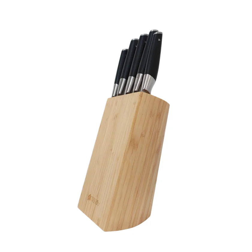 Cepo de cuchillos Culinary Bambú 5 piezas