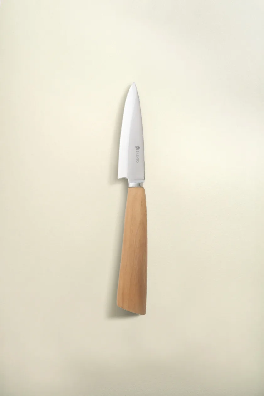 Set x6 Cuchillos Acero Inox Reforzado Madera - Imagen 2