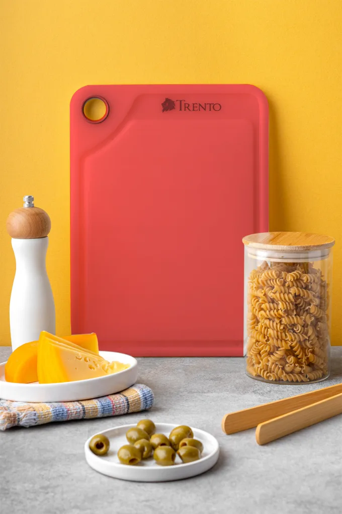 Tabla de picar ecológica Rojo