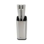 Cepo Santoku Cuchillos 5 Piezas Hoja Lisa Acero - Imagen 9