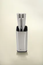 Cepo Santoku Cuchillos 5 Piezas Hoja Lisa Acero - Imagen 2