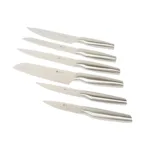 Cepo Steelmaster Cuchillos 6 Piezas Hoja Lisa - Imagen 3