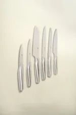 Cepo Steelmaster Cuchillos 6 Piezas Hoja Lisa - Imagen 2