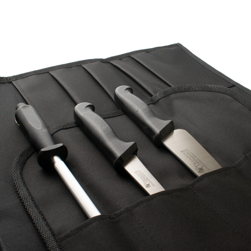 Set Cuchillo Cocina + Chaira y Funda Portable Chef - Imagen 4