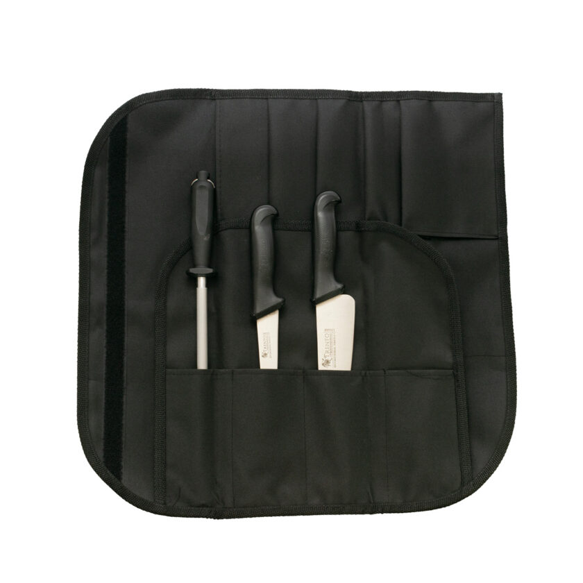 Set Cuchillo Cocina + Chaira y Funda Portable Chef - Imagen 2