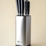 Cepo de cuchillos PRIME 5 cuchillos y chaira