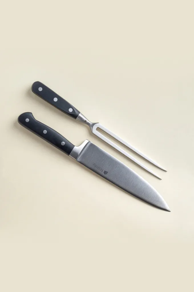 Set POM x2 piezas Cuchillo Trinche