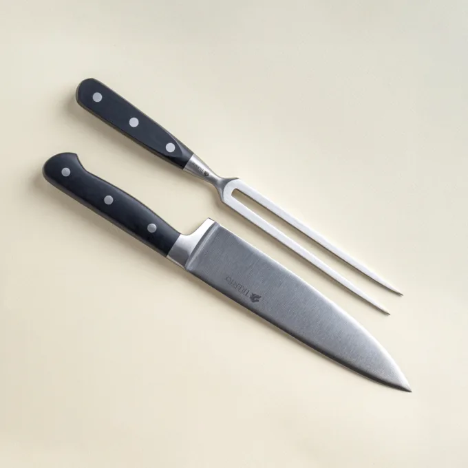 Set POM x2 piezas Cuchillo Trinche
